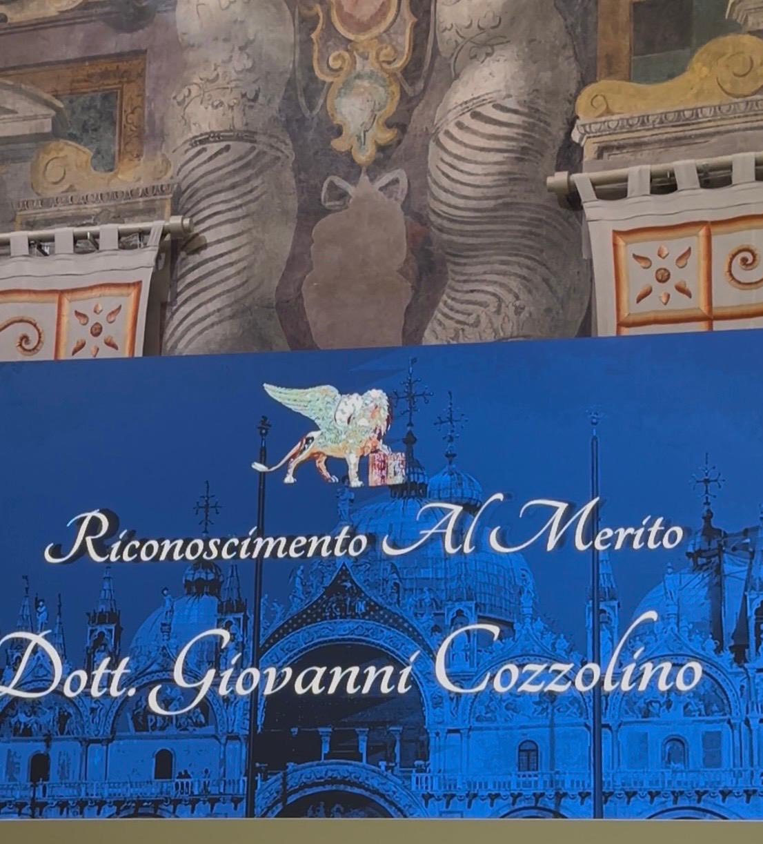 Un giusto e meritato riconoscimento al fratello Giovanni Cozzolino